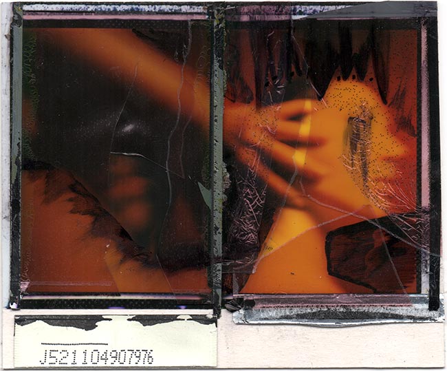 Collage con fotografía instantánea